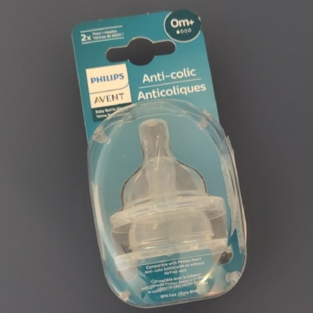 Philips Avent Anti-Colic Baby Bottle Nipple Size 1
